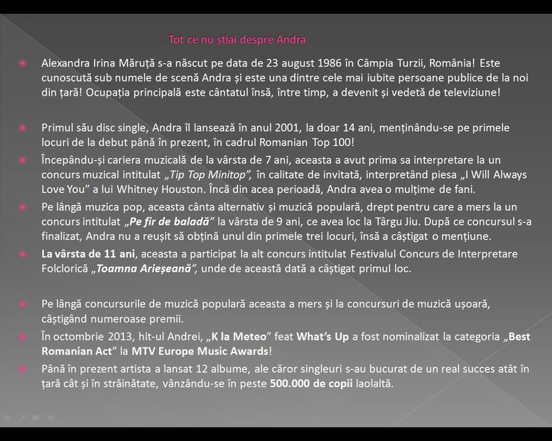 despre