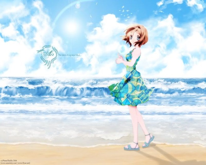 AirBeachAnimeWallpaper