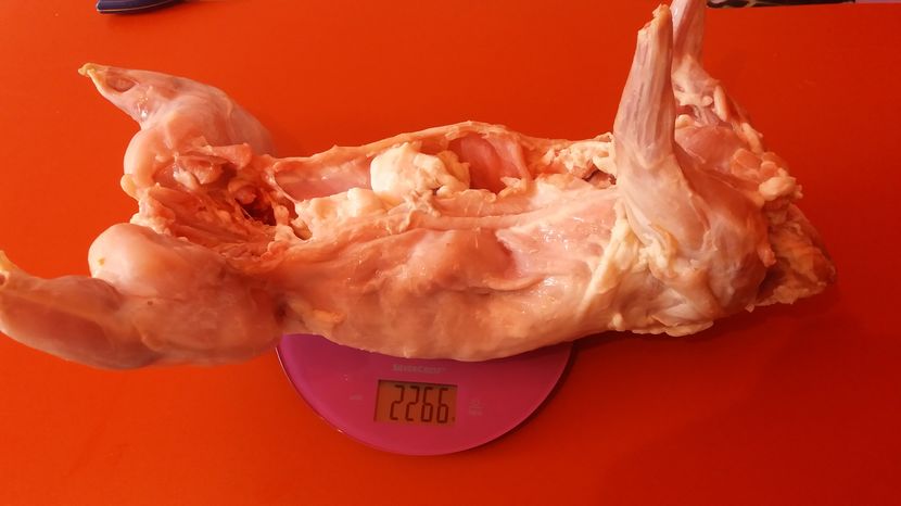 2,2 sacrificat( fara organe)