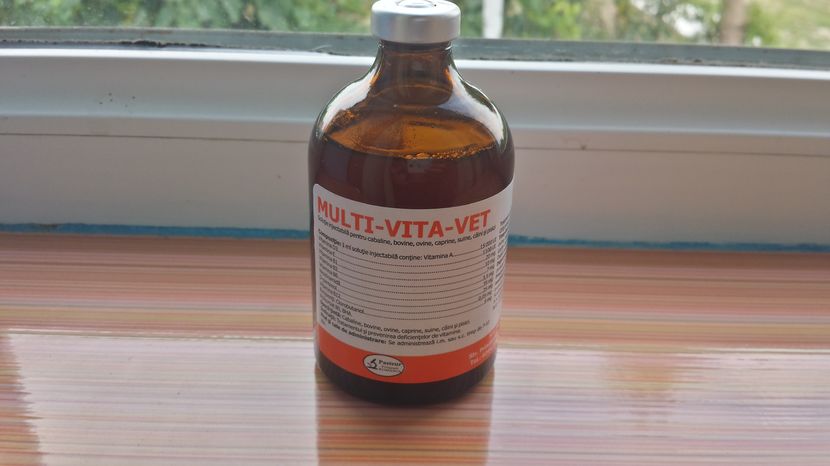 MULTI VITA VET vitamine injectabile - 5 Medicamente si Vaccinuri