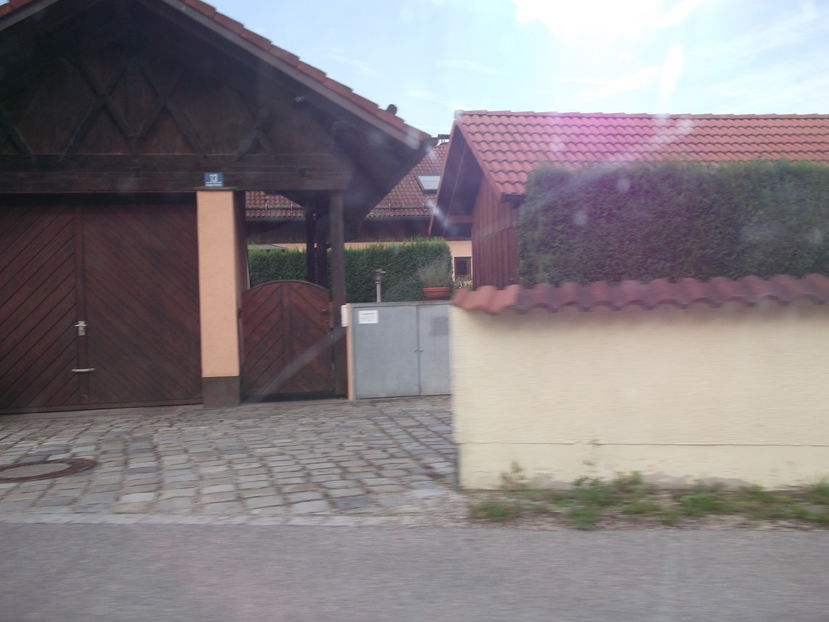 intrare la ferma de vaci