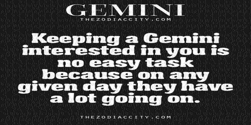 fact #1 - be intelligent like a GEMINI