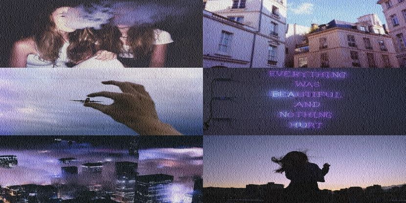 wild-city-purple-life collage for L I B R A