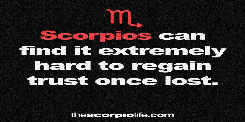 fact #2 - be mysterious like a SCORPIO