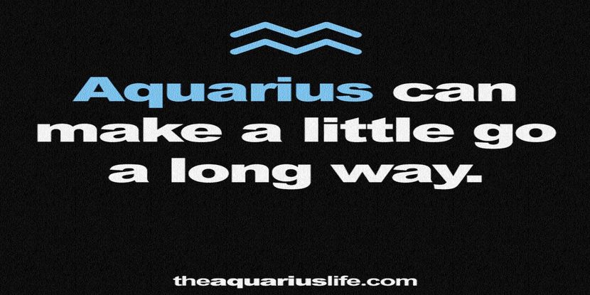 fact #1 - be watchful like an AQUARIUS