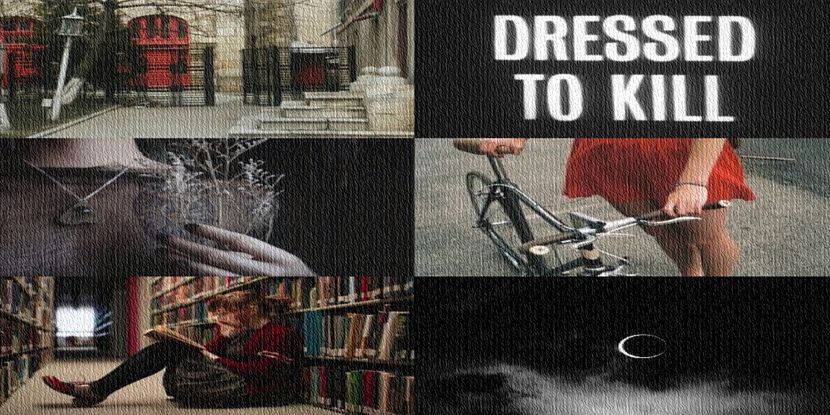 dressed-to-kill collage for L I B R A