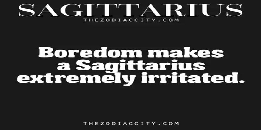 fact #4 - be noticeable like a SAGITTARIUS