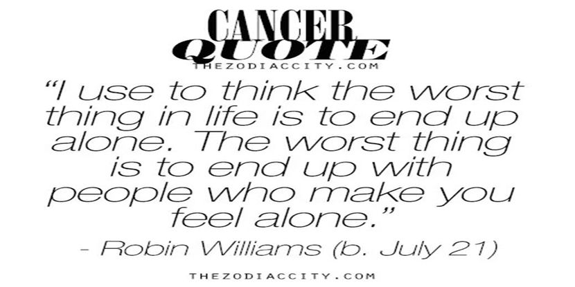 #cancer quote - be sensitive like a CANCER