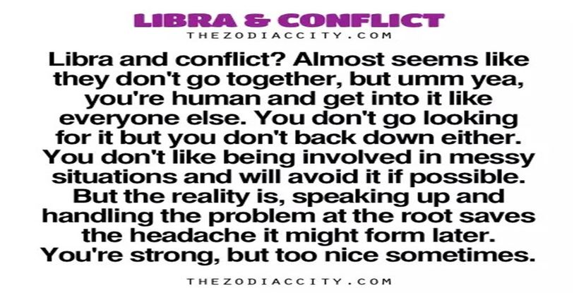 #libra and conflict