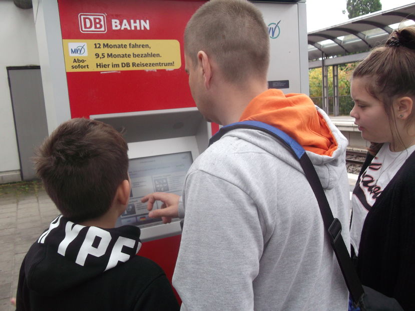 automatul de bilete - oktoberfest la Munchen