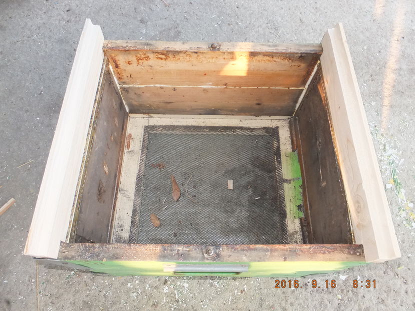 DSCF 4940; Adaptare rama 1/1 la cutii 3/4
