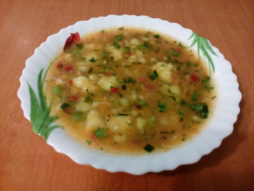 Ciorba de morcovi, cartofi si mazare - Culinar 3