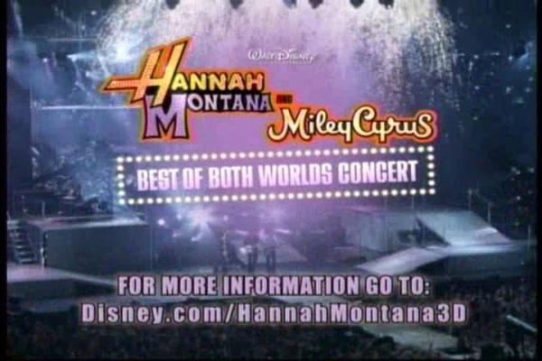 32 - Best of Both worlds tour movie promo