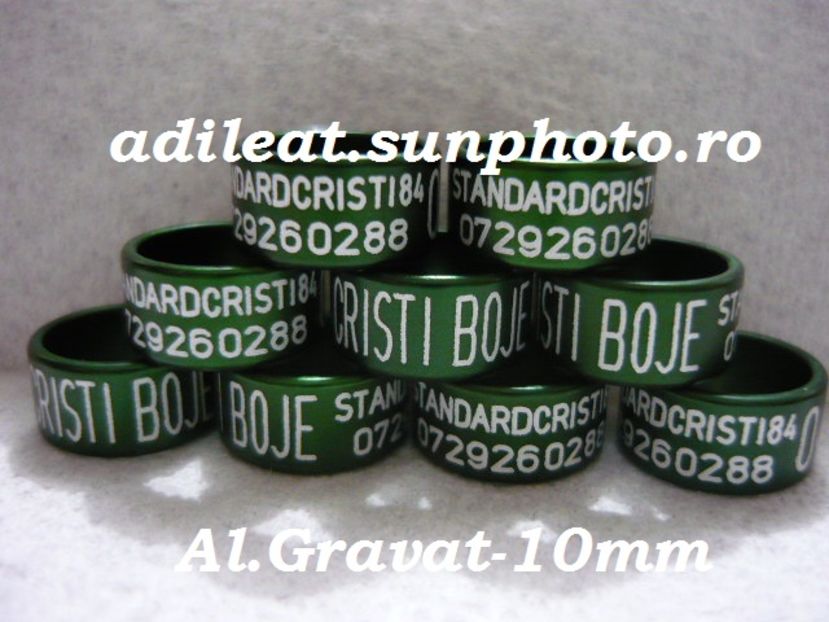 www.adileat.sunphoto.ro - Inele Plastic si Aluminiu Gravat