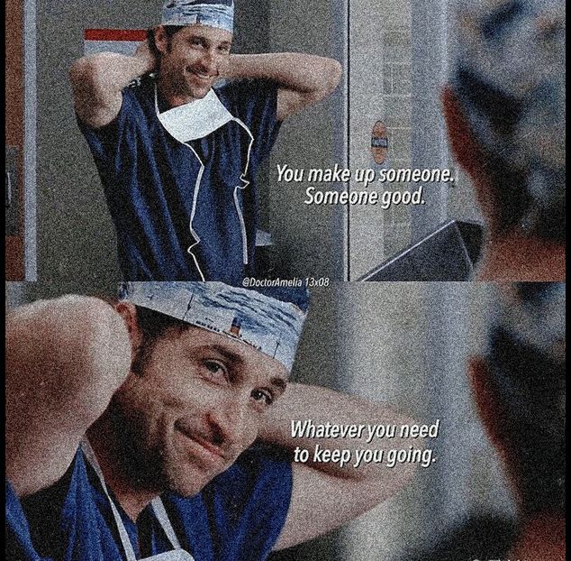13.11 ·♡ ❝So how do you keep going? How do you not just sit down and give up? Sometimes it‘s easy.; Sometimes you play games in your head.You make up someone, someone good. Whatever you need to keep you going.❞
