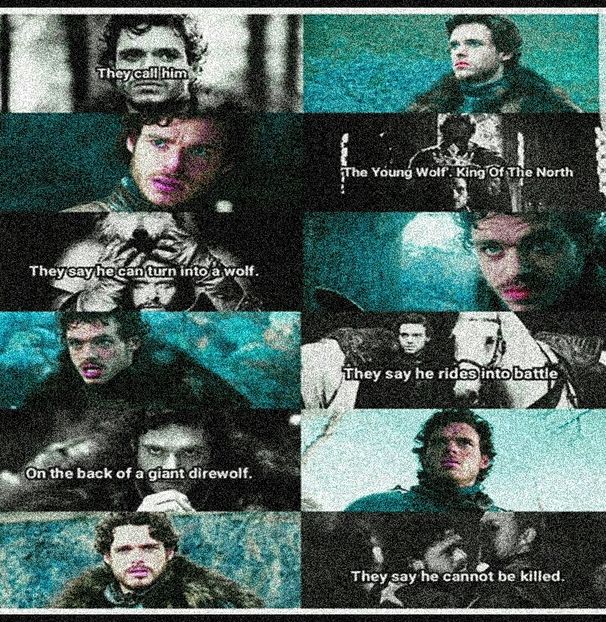 ∟kidrauhlox got  ̷R̷o̷b̷b̷ ̷S̷t̷a̷r̷k̷ from Game Of Thrones