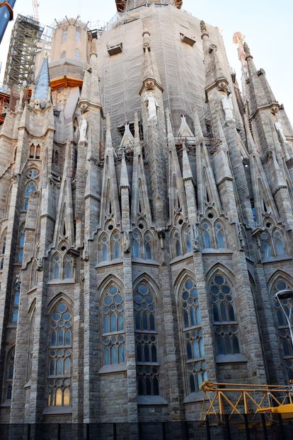 Catedrala ( proiect) are 18 turnuri - 5b BARCELONA 2016-IUNIE