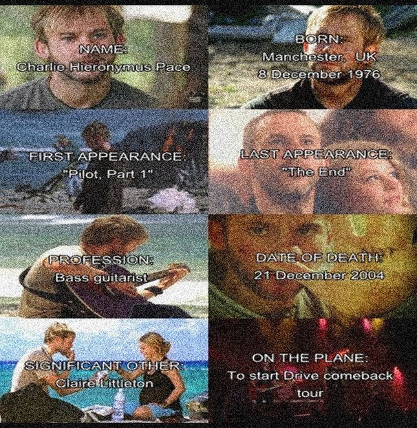 ∟DevilWithin got  ̷C̷h̷a̷r̷l̷i̷e̷ ̷P̷e̷a̷c̷e̷ from Lost