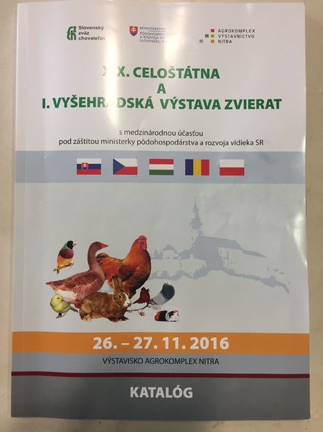 Catalogul Expozitiei - Expozitie Nitra 26-27 noiembrie 2016