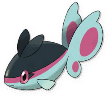 finneon; este un pokemon la moda si dragut si puternic
