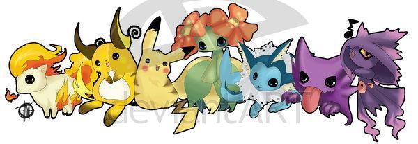 pokemoni de toate tipurile; toti pokemonii puternici la moda cool sweety
