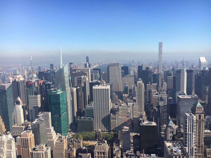 New York from Empire State Building