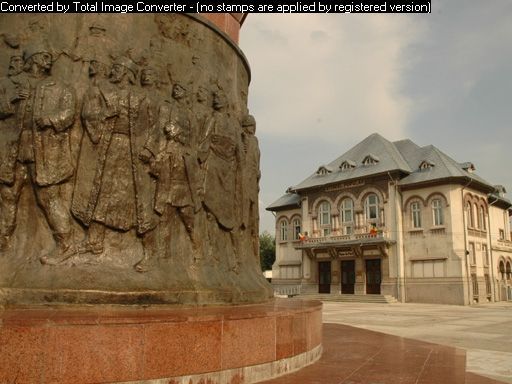 Detaliu Monumentul Unirii Focsani