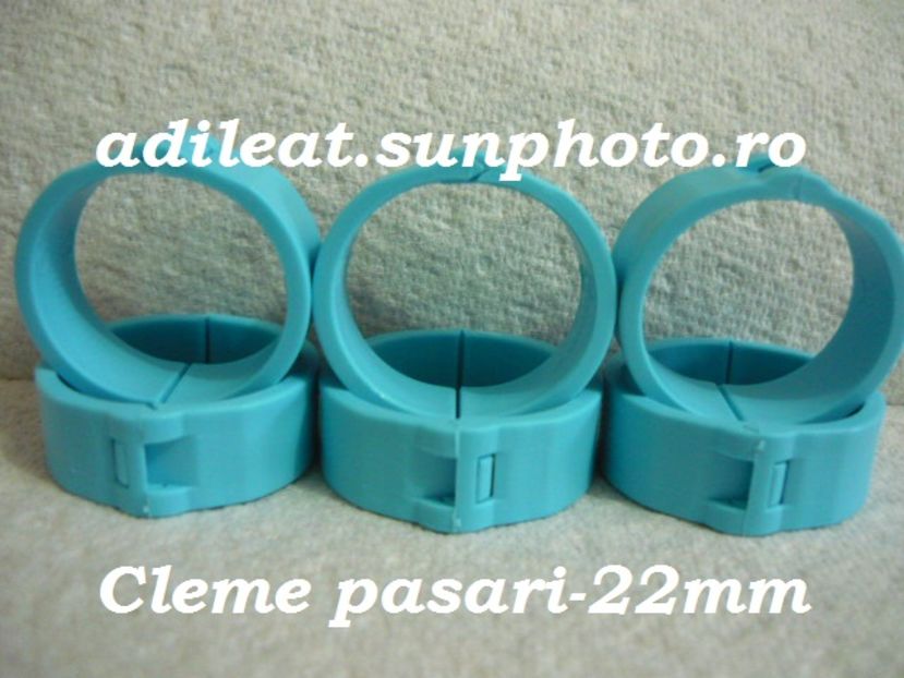 De vanzare 1 leu buc. - Cleme pasari 16mm-27mm