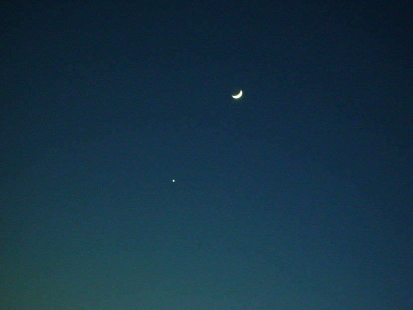 Conjunctie Luna-Venus in Capricorn; 3 dec. 2016
