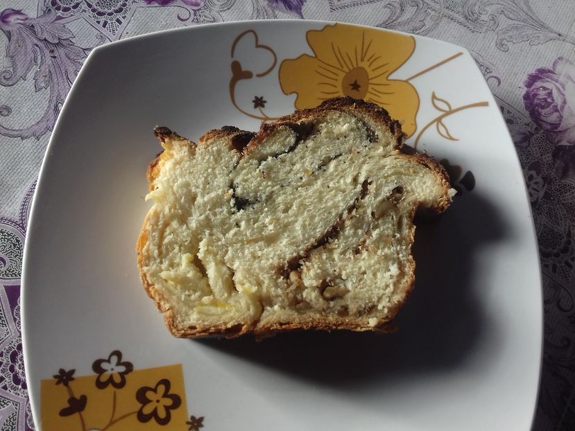 Cozonac cu 3 umpluturi