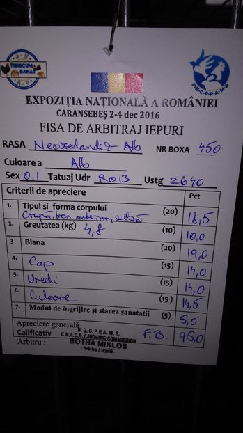  - Rezultatele Mele la Nationala Rominiei