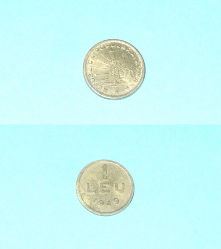 1 LEU-1949 - Monede Romanesti