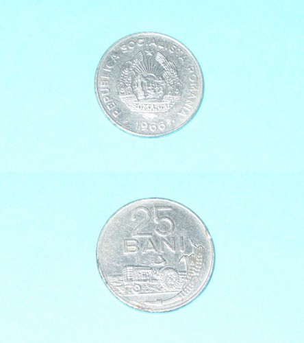 25 BANI-1966 - Monede Romanesti
