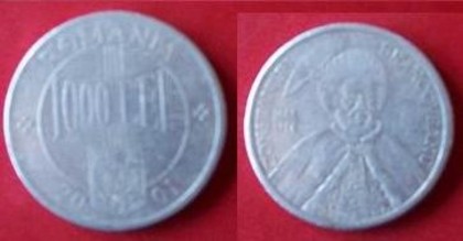 1000 LEI-2001 - Monede Romanesti