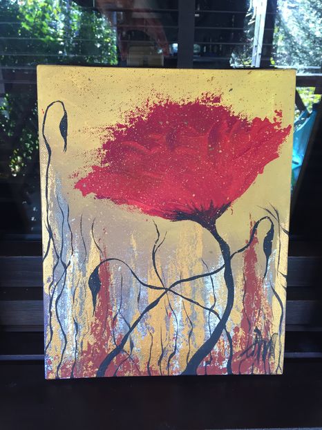 30x25 cm acrilic