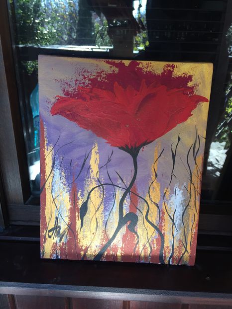 30x25 cm acrilic