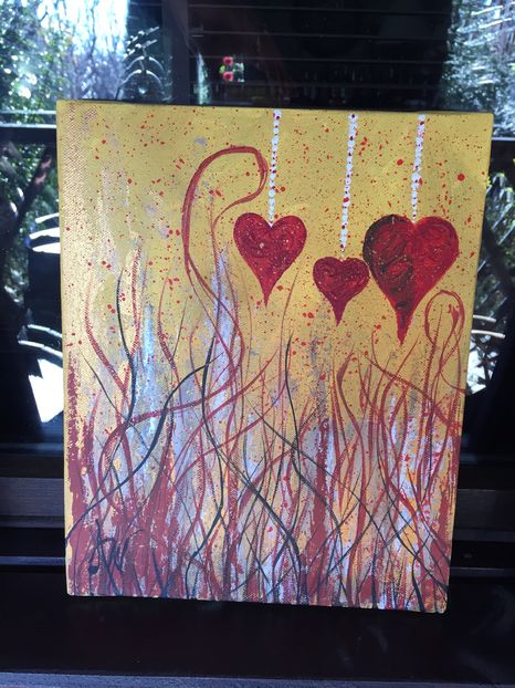 30x25 cm acrilic