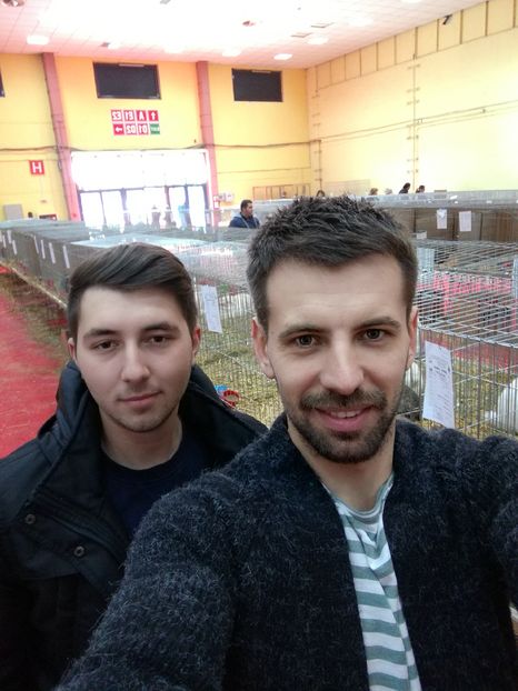 Cu Lucian Dobrin(rabbitfarm) - i Expozitia Nationala de la Bucuresti 2016