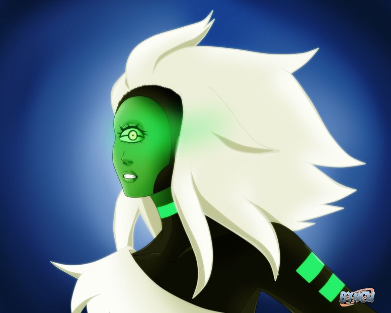 fan art  centipeetle steven universe; cum o vad eu pe centipeetle ca nestemata "vindecata" ca sa zic asa
