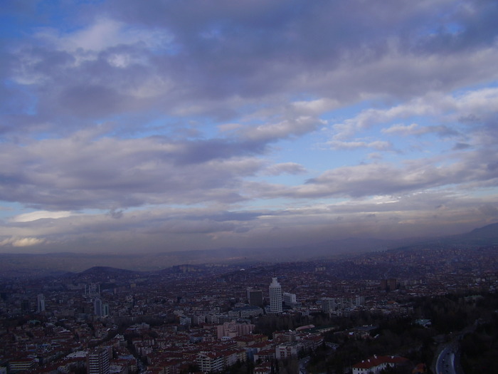 Ankara; Vedere din Turnul Atakule

