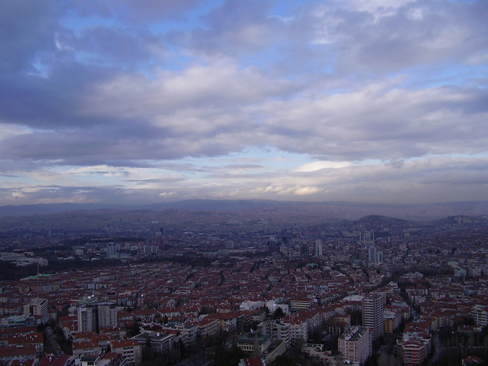 Ankara; Vedere din Turnul Atakule
