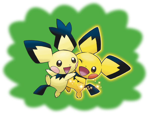 pichu 1 and pichu 2  happy - aici vei gasi poze cu toti pokemonii