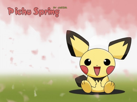 pichu spring - aici vei gasi poze cu toti pokemonii