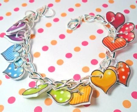 acrylicana_bracelet_rainbow_hearts - Hearts 3