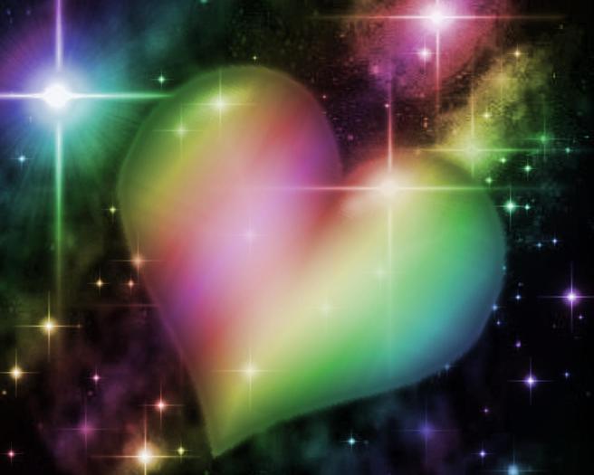 rainbow_heart_with_starry_background - Hearts 3