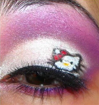 youtube-hello-kitty-look-makeup-tutorial-how-to-not-using-mac-hk-collection - Hello kitty