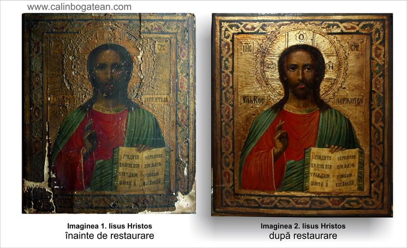 Restaurare icoan%u0103 pe lemn IIsus; Restaurare icoan%u0103 pe lemn IIsus Hristos
Pictur%u0103 
