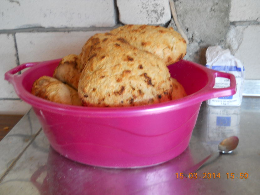 ; Asa arata painea batuta de coaje!!
