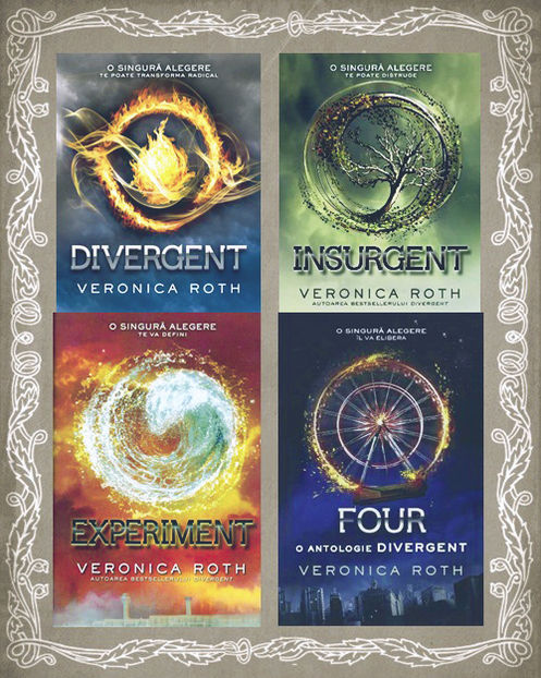 wanderer; seria ❝Divergent❞ (Diverget; Insurgent; Experiment; Four), de Veronica Roth
