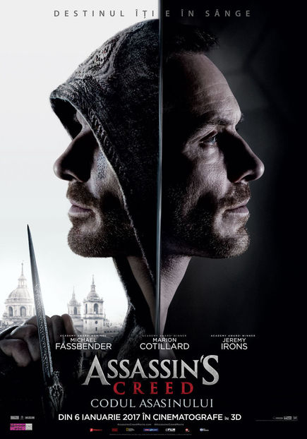 din 6 ian 2017,  Assassin's Creed (2016) - Filme in curand